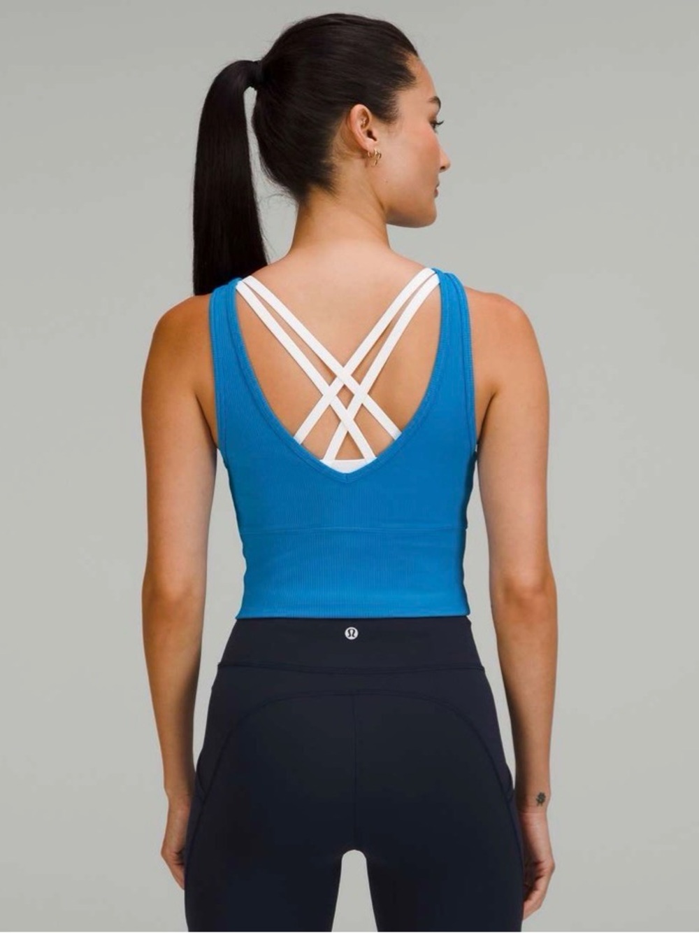 Lululemon Power Pivot Ribbed Tank Top - Picture 2 of 4